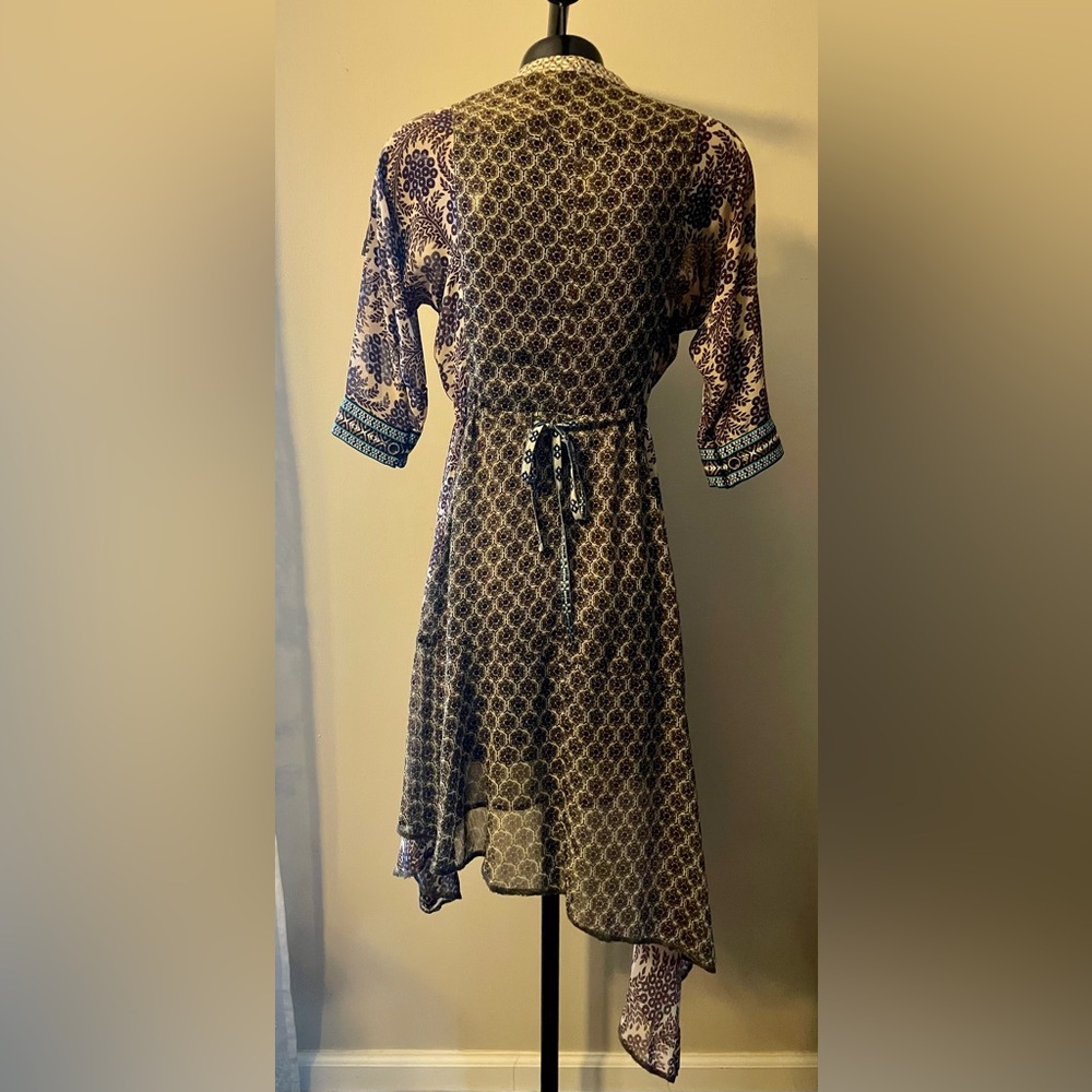 Byron Lars tunic Asymetrical Dress 2 4 extra small small petite - Picture 12 of 13